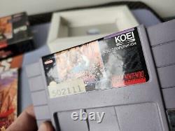 Eaux Inexplorées Nouveaux Horizons SNES Super Nintendo CIB Complet