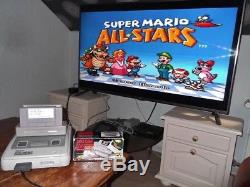 Échantillon De Prototype De Super Mario Allstars, Cartouche Ntsc Snes Nintendo 1992, Rare