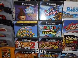 Énormes Jeux Collection 49 Jeux Lot Nes Super Nintendo 64 Gamecube Wii Gba Snes