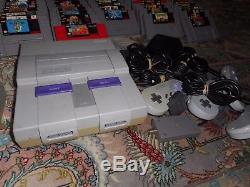 Énormes Jeux Collection Super Nintendo 99 Jeu Lot, Console & Snes Accessoires