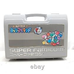 Ensemble de console Nintendo Super Famicom Yoshi Island avec 16 jeux SNES japonais