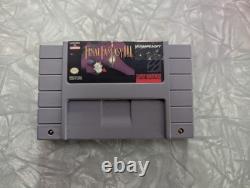 Final Fantasy III 3 (Super Nintendo, SNES) Cartouche seulement testée
