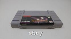 Final Fantasy III (Super Nintendo, 1994) Boîte SNES, Jeu, Manuel, AFFICHE TESTÉE