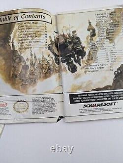 Final Fantasy III (Super Nintendo SNES) Presque complète, authentique et en bon état