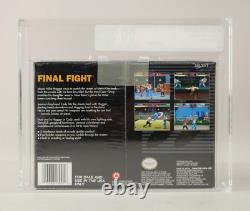 Final Fight Super Nintendo Snes Vga 90+ Wata 9.8 Perfect Mint Non Circulé