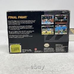 Final Fight (super Nintendo Snes) Complet Dans La Boîte Cib Livraison Gratuite
