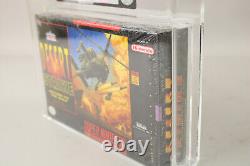 Frappes dans le désert Super Nintendo SNES Fabriquée au Japon 1ère édition Évaluée par VGA 80+ NM