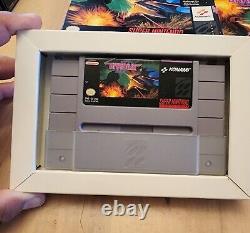 Gradius III (Super Nintendo / SNES, 1991) COMPLET avec boîte, plateau, manuel, affiche et publicité