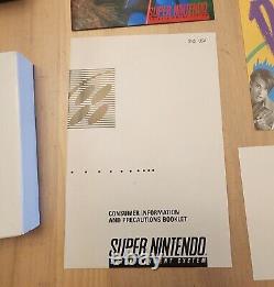 Gradius III (Super Nintendo / SNES, 1991) COMPLET avec boîte, plateau, manuel, affiche et publicité