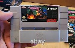 Gradius III (Super Nintendo / SNES, 1991) COMPLET avec boîte, plateau, manuel, affiche et publicité