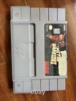 Guerriers de métal (Super Nintendo SNES) Carte Seulement AUTHENTIQUE