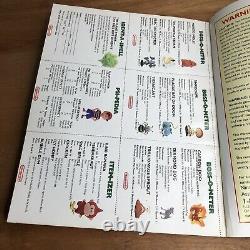 Guide Des Joueurs Terrestres Avec Tous Les Stickers Scratch-and-sniff Snes Super Nintendo