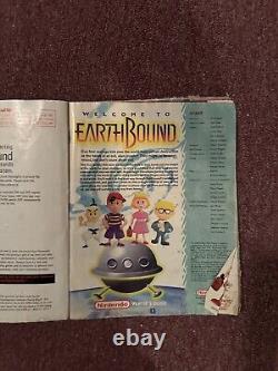 Guide du joueur Earthbound 1995 Super Nintendo SNES Livre Pas de grattage ni de frottement