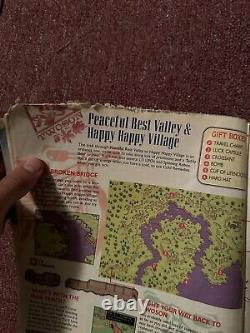 Guide du joueur Earthbound 1995 Super Nintendo SNES Livre Pas de grattage ni de frottement