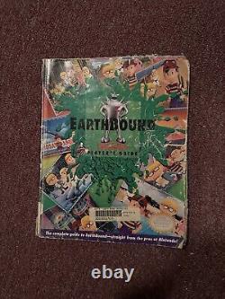 Guide du joueur Earthbound 1995 Super Nintendo SNES Livre Pas de grattage ni de frottement