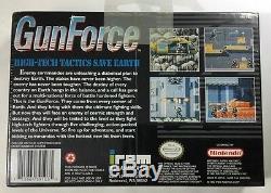 Gunforce (super Nintendo Snes) Toute Nouvelle Usine Sealed Force Gun