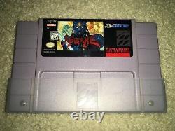 Hagane The Final Conflict (super Nintendo Entertainment System, 1994) Authentique