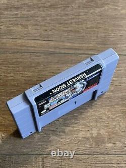 Harvest Moon Super Nintendo SNES Propre Authentique Testé, RARE