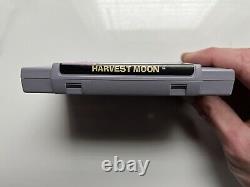 Harvest Moon Super Nintendo Snes Cib Complete Cart Box Manual Inserts Reg Card