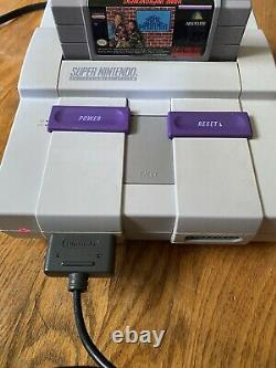 Home Amélioration Snes Super Nintendo Game 1994 Rare Tested Works! Authentique