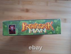 Homme préhistorique Super Nintendo SNES Jeu vidéo en boîte CIB (PAL EUR)