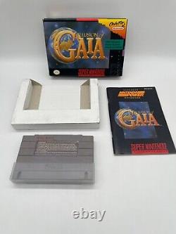 Illusion de Gaia Super Nintendo SNES Jeu Vidéo Complet en Boîte