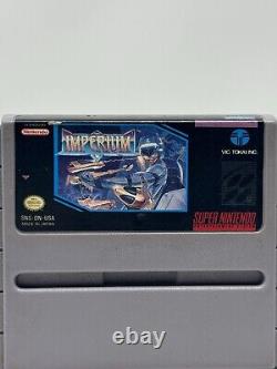 Imperium pour Super Nintendo SNES Authentique Testé Propre / Expédition le Jour Même