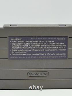 Imperium pour Super Nintendo SNES Authentique Testé Propre / Expédition le Jour Même