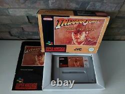 Indiana Jones Greatest Adventures Snes Super Nintendo Boxed Vidéogame Pal Rétro