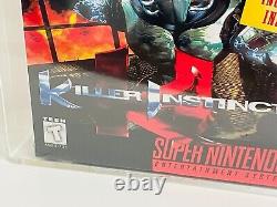 Instinct de tueur (SNES) NEUF, scellé, UKG noté 85+ NM+ Super Nintendo