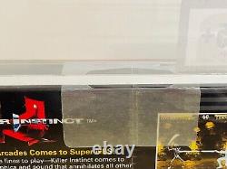 Instinct de tueur (SNES) NEUF, scellé, UKG noté 85+ NM+ Super Nintendo
