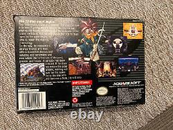 Jeu Chrono Trigger, Complete W Box, Manual, Etc. (pour Snes Super Nintendo)