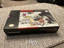 Jeu Chrono Trigger, Complete W Box, Manual, Etc. (pour Snes Super Nintendo)