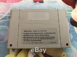 Jeu Complet Super Nintendo Snes Castlevania IV Version 100% Original Cib