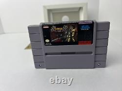 Jeu Musya Super Nintendo SNES, Boîte et Inserts