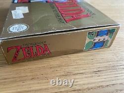 Jeu Snes Zelda Un Lien Vers Le Passé Boxed Super Nintendo Complet Avec Carte