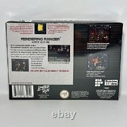 Jeu limité Rendering Ranger de Limited Run Games R2 LRG SNES Super Nintendo boîte scellée abîmée