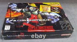 Jeu vidéo Super Nintendo SNES Killer Instinct 1995 scellé d'usine vintage