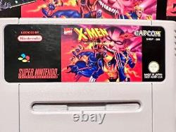 Jeux rares de Super Nintendo X-men Mutant Apocalypse Eu Pal Snsp P Axmp en boîte