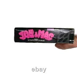 Joe & Mac (Super Nintendo 1992) SNES avec Manuel et Affiche CIB