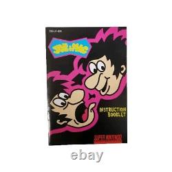 Joe & Mac (Super Nintendo 1992) SNES avec Manuel et Affiche CIB