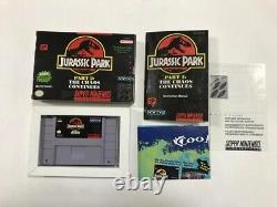 Jurassic Park Part 2 Le chaos continue (Super Nintendo SNES) (COMPLET CIB)