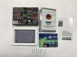 Jurassic Park Part 2 Le chaos continue (Super Nintendo SNES) (COMPLET CIB)