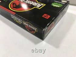 Jurassic Park Part 2 Le chaos continue (Super Nintendo SNES) (COMPLET CIB)