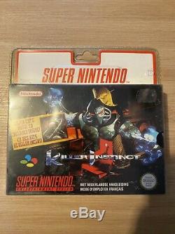 Killer Instinct Super Nintendo Snes Neuf Sous Blister Rigide