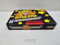 Kirby Super Star (Super Nintendo Snes) Complet dans sa boîte (Cib) avec inserts