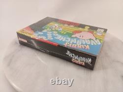 Kirby’s Avalanche Super Nintendo SNES Neuf 1995 Scellé Usine