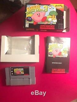 Kirby's Dream Land 3 Cib (système De Divertissement Super Nintendo, 1997)