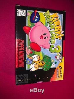 Kirby's Dream Land 3 Cib (système De Divertissement Super Nintendo, 1997)
