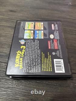 Kirby’s Dream Land 3 (Super Nintendo Snes) Authentique Testé Avec Coque